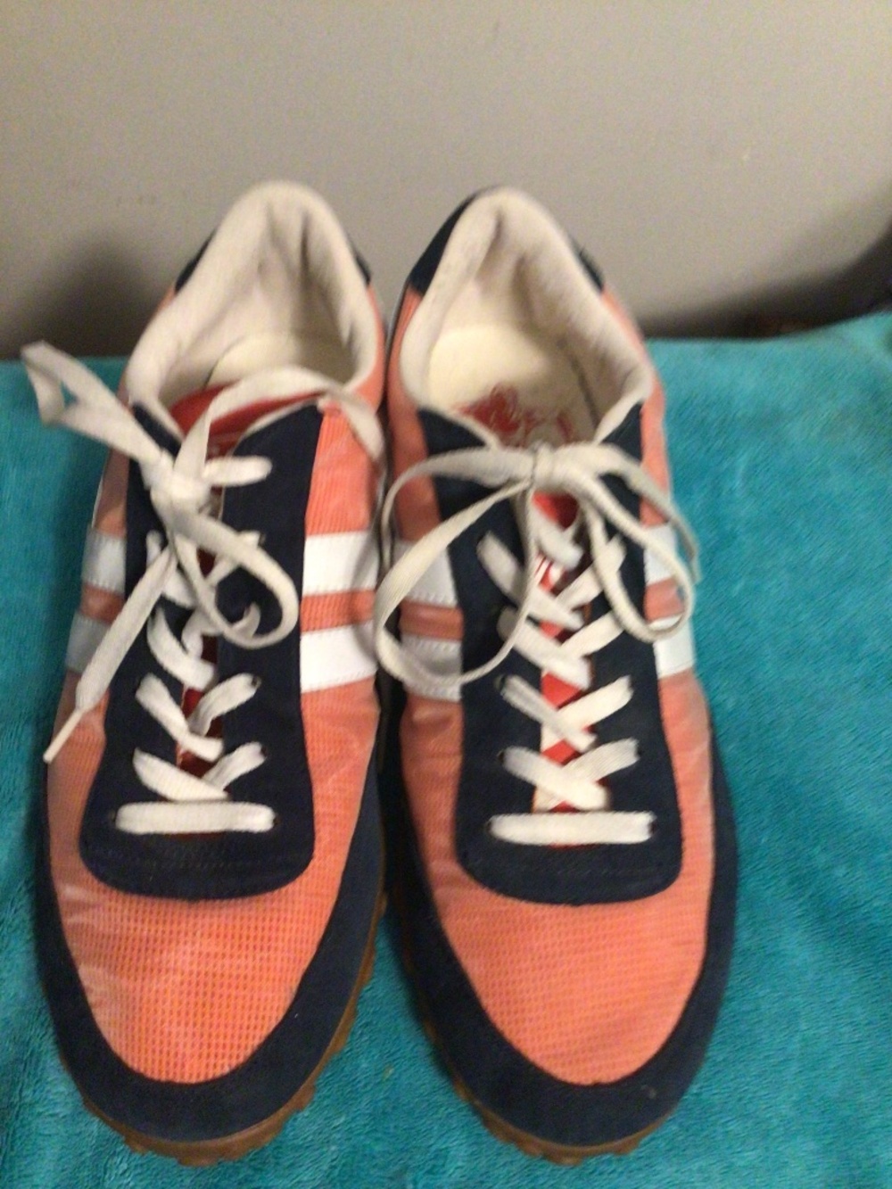 GOLA sneakers with leather and textile colorful,comfy flat  sneakers SZ 10